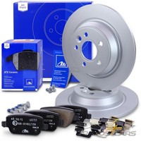 ATE Bremsscheiben Ø302 Voll +Ceramic BelÄGe Hinten FÜR Ford Focus 2 09-11 2.5 RS