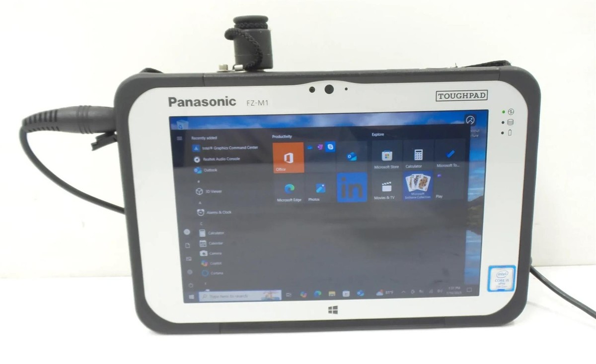 Panasonic Toughpad FZ-M1 Core i5-7Y57 1.2GHz 8GB 256GB SSD Win 10