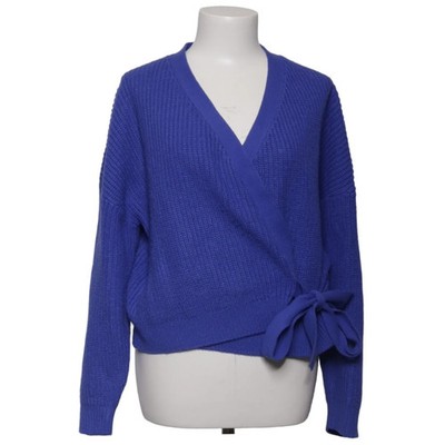Seven Sisters, Wickeljacke, Größe: M, SEVEN/7 WRAP CARDIGAN, Blau, Acryl #4Py