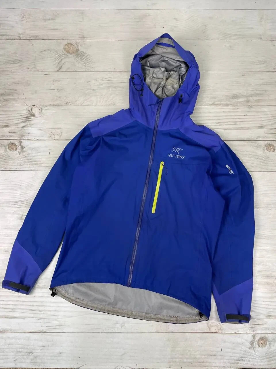 Arc'teryx Alpha FL Blu Goretex Active Gorpcore Outdoor Uomo Taglia L Blu