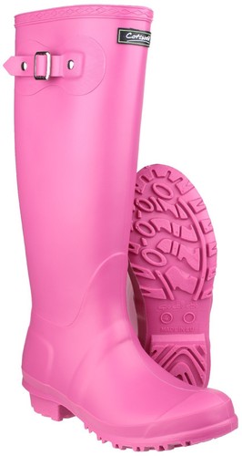 Cotswold Sandringham Wellington Boots Womens Waterproof Classic PVC Wellies - Picture 8 of 25