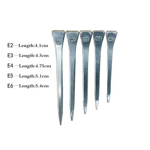 100pcs Stainless Steel Horseshoe Nails E2E6 4.15.4cm Horsemanship