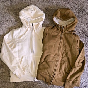 2-Sm Uniqlo Pilha forrado suor Manga Comprida casaco moletom com capuz Zíper inteiro Jaqueta Com Capuz | eBay