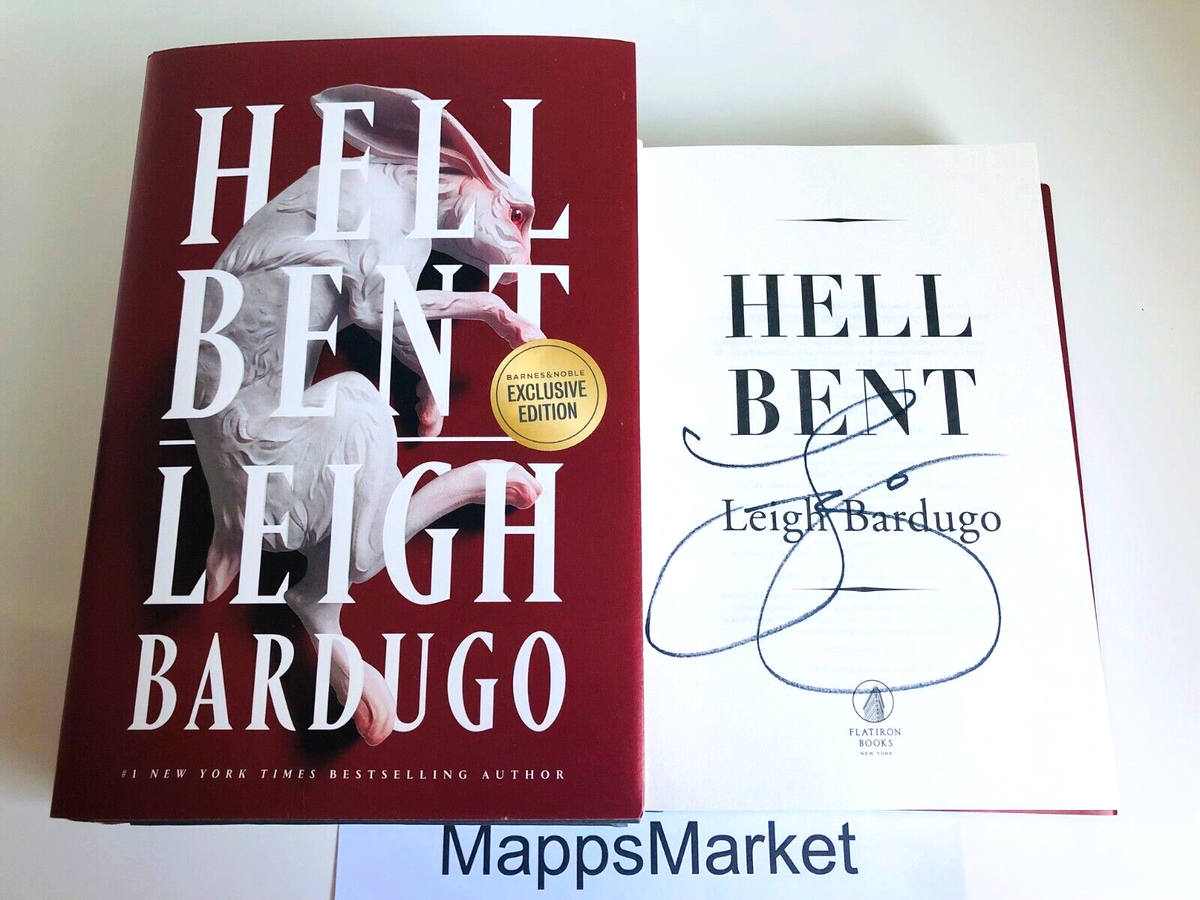 SIGNED Hell Bent by Leigh Bardugo B&N EXCLUSIVE 1st/1st (2023, HC