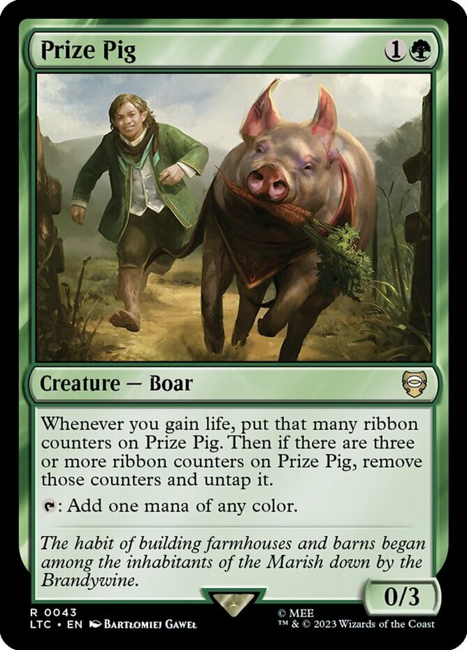 Trading SOLID GEAR L その他 Card PIG #018 その他