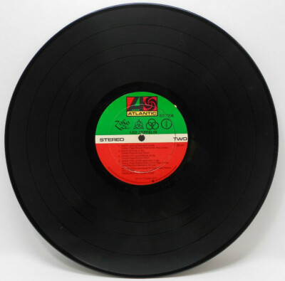 LED ZEPPELIN IV Zoso SD-7208 Stairway To Heaven VINYL LP Record