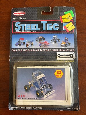 Remco Steel Tec ATV - Item 7080 - Vintage 1993 - Never Opened