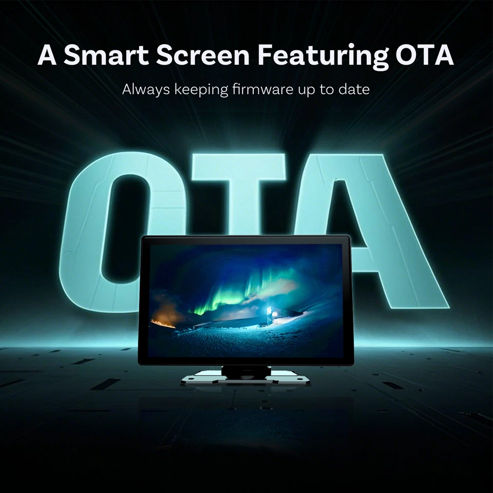 Ottocast 9" Car Screen Video Player Wireless CarPlay&Android Auto w/Rear Camera - Image 3 of 4