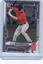 2021 Bowman Draft - Chrome #BDC-3 Tyler McDonough (RC)