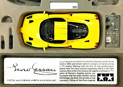 Big size Tamiya 1/12 Collector's Club Enzo Ferrari Yellow Semi