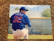 Brendon Little Signed 8x10 Photo Chicago Cubs Autograph