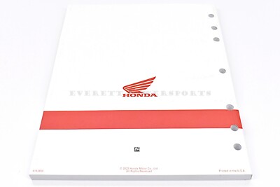 Service Manual Grom 125 22-24 OEM Honda Shop Repair Book #F144 | eBay