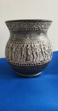 God & Goddesses Life of Ancient Greece Beautiful Hand made Greek Pottery Vase