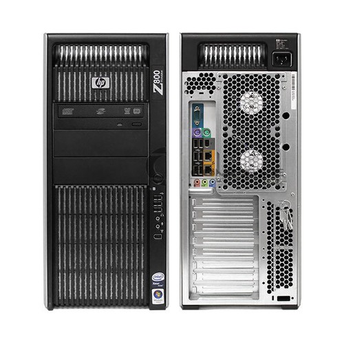 HP Z800 Multi Screen 12-Monitor 8-Core/12GB/1TB HDD + 256GB SSD/NVS 420/Win10 - Picture 2 of 2