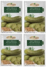 Mrs Wages W659-J6425 6.2 oz Zesty Bread N' Butter Pickle Mix Seasoning - 4 Pack