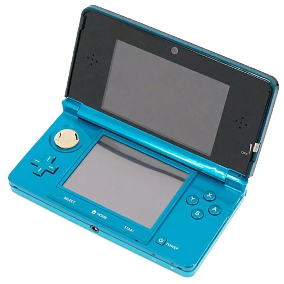 激安 超特価商店街 Blue Aqua 3DS Nintendo Ctr-S-Baaa screen LDC only Unit Main ニンテンドー3DS本体