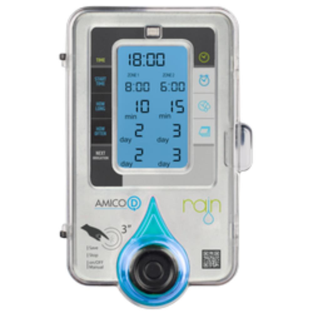 Centralina Irrigazione Rain Amico D 2 Zone: Automazione Facile a Batteria
