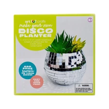 Art 101 Crafts Make Your Own Disco Planter Kit (41035MB)