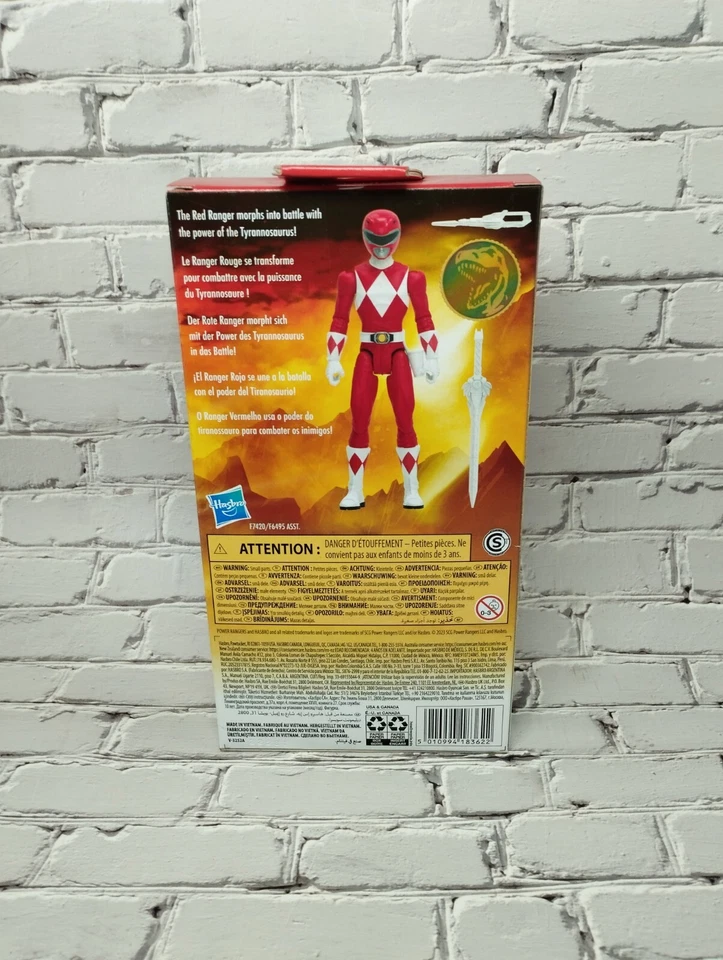 Power Rangers Mighty Morphin VHS Red Ranger - Imagen 2 de 4