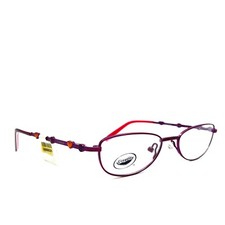 Crayola CR129 PLM purple Oval Full Rim Kids Eyeglasses Frames 45-16-140