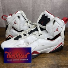 Air Jordan True Flight White Red Size 6 Youth 7.5W 343795-161 GS Shoes OG Rare