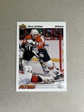 1991-92 Upper Deck Terry Carkner Philadelphia Flyers #204