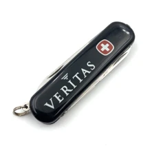 Wenger Esquire Black Swiss Army Knife VERITAS Logo SC