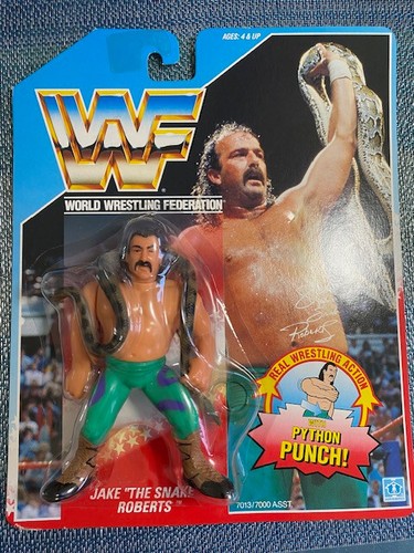 WWF Hasbro Jake the Snake Roberts Series 1 MOC...