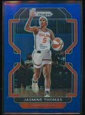 Jasmine Thomas 2022 Panini Prizm WNBA Blue Prizm /149 #27