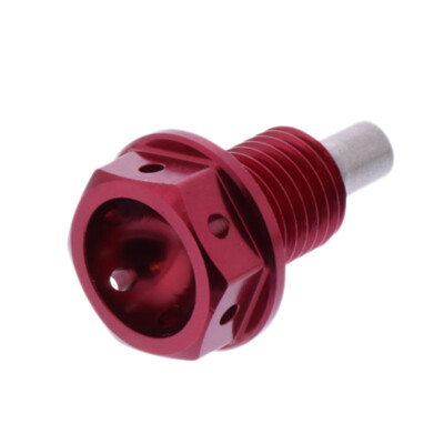 Ölablassschraube Alu rot passend für Honda VTR 1000  Bj. 1997-2006