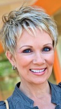 Women Pixie Cut Wigs Ash Blonde Mixed Gray Short Pixie Haitcuts Synthetic Wigs