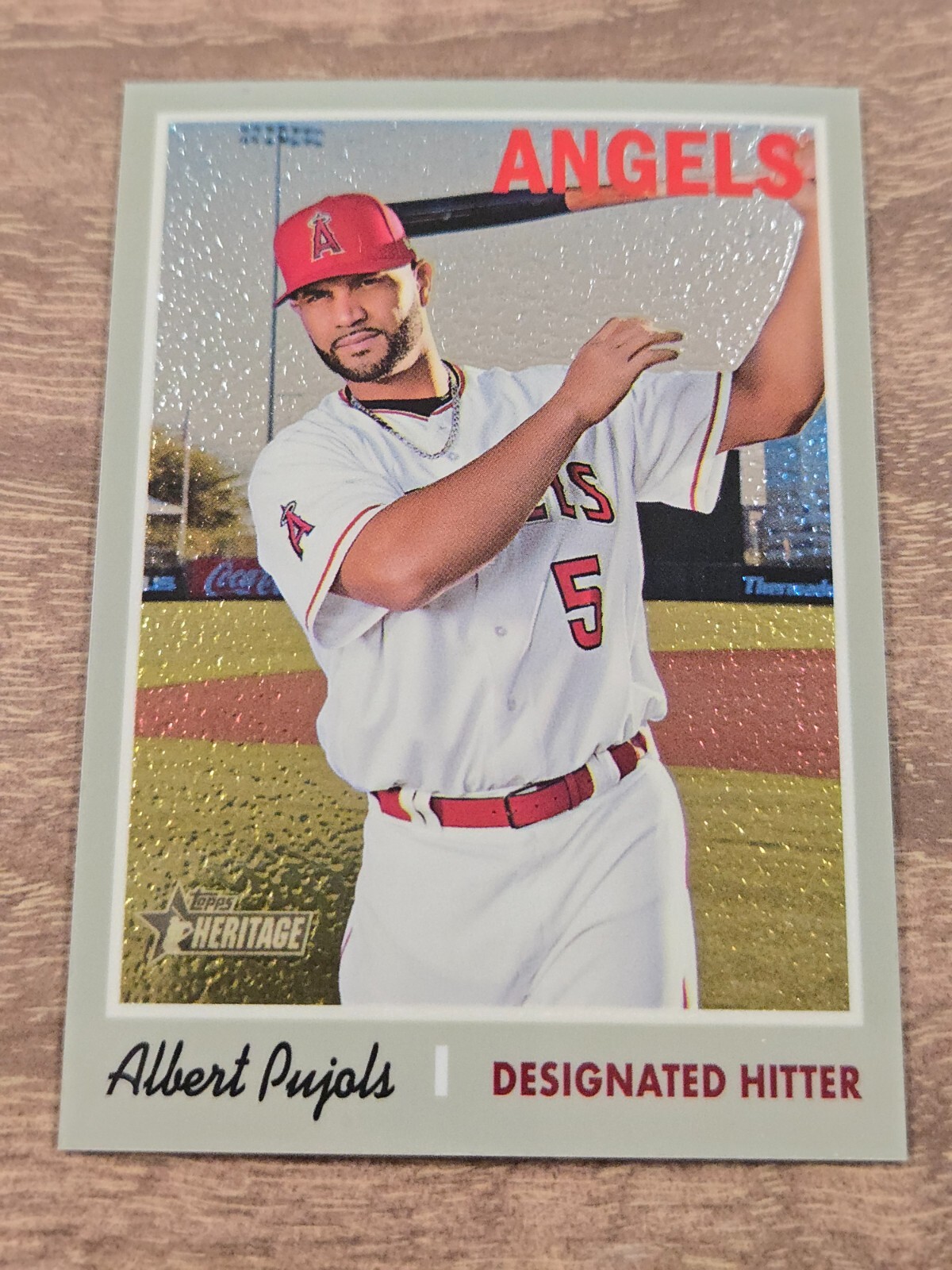 2019 Topps Heritage - Short Print Chrome #THC-422 Albert Pujols #562/999