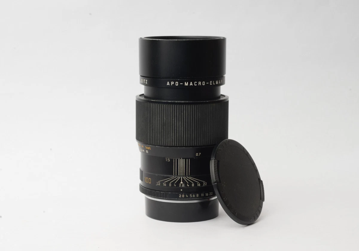 Leica APO-MACRO-ELMARIT-R 100mm Focal f/2.8 Camera Lenses for sale