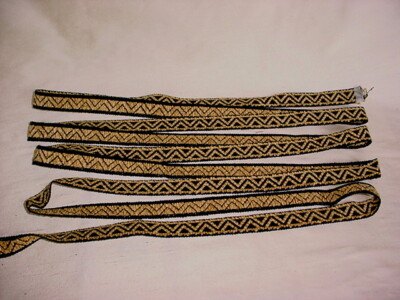 11Y Brunschwig et Fils BR-39059 Tabora 3/4 Inch Black Chenille Braid Gimp Trim
