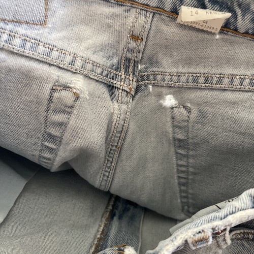 Levi's 560 Loose Fit gamba dritta invecchiata 14 REG M made in USA (W33 L30,5) LEGGI - Foto 7 di 17