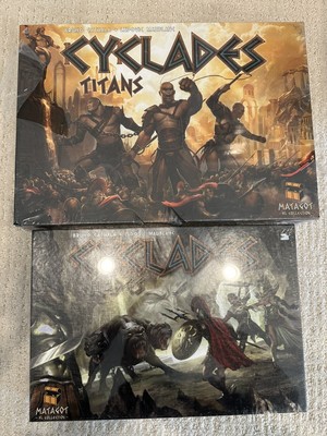 Cyclades: Titans and Hades Expansions (NEW, SEALED) Matagot XL Collection