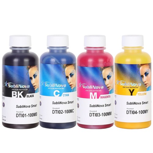 Inktec Sublimationstinte - SubliNova Smart 4 Farben Set - je 100ml - Bild 1 von 5