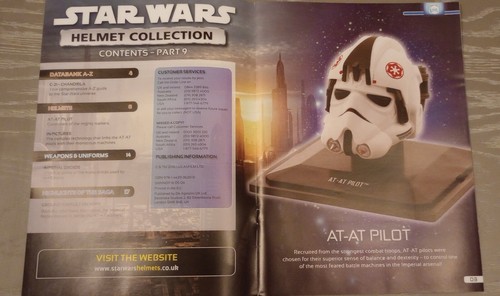 Star Wars Helmet Collection At-At Pilot, 1:5 Scale, In Display Case - Picture 3 of 6