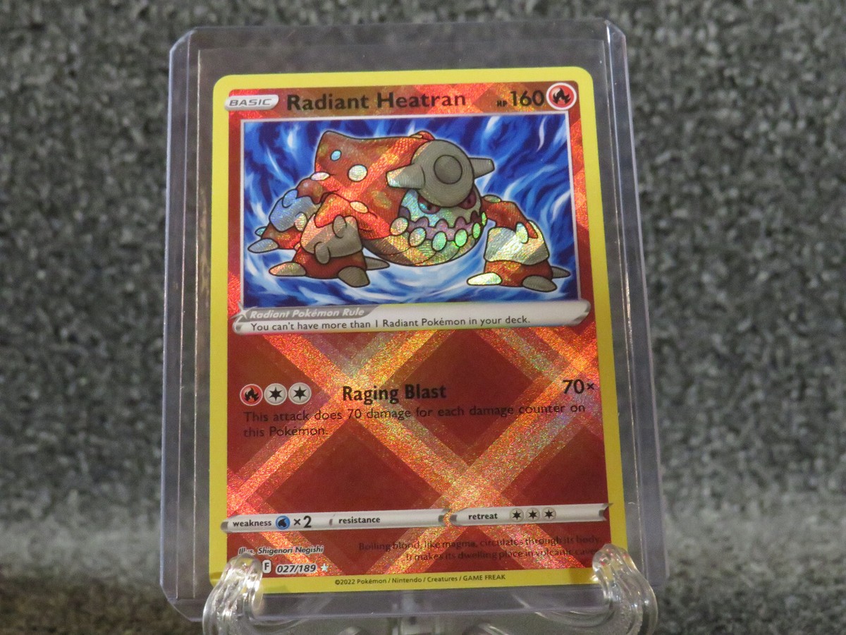Pokemon: Radiant Heatran SWSH10: Astral Radiance