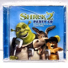 SHREK 2 Party CD Plus 6 Bonus Karaoke Tracks You Can Sing Along With NEW SEALED
