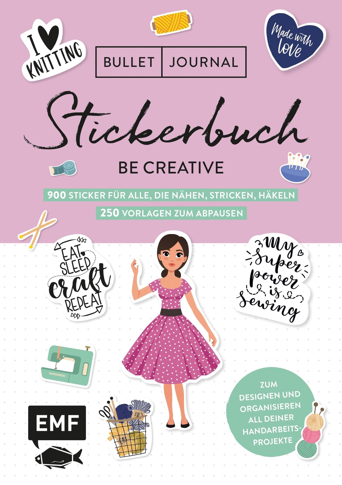 Thumbnail - Bullet Journal - Stickrbuch - Be Creative Taschenbuch 96 S. Deutsch