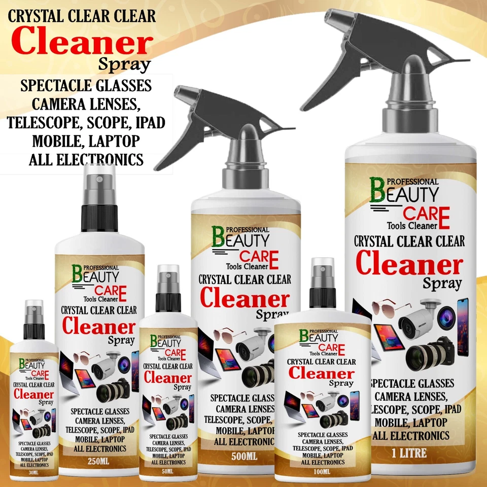 BEAUTY CARE CLEANER New Optical GLASSES LENS SPRAY CLEANER Spectacle camera telescope optical ipad ✔