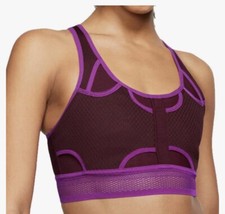 Nike Women's Dri-FIT Ultrabreathe 'Purple' Sports Bra CJ0149-638 size S