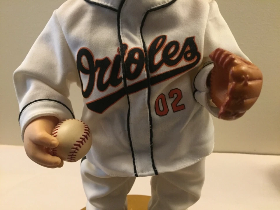 Baltimore Orioles Collectible Baseball Boy Fan on stand Head Turns Music Plays - Image 4 of 4