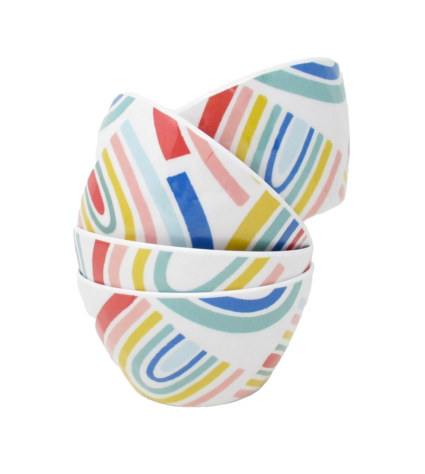 Abstract Melamine Dinnerware Bowls