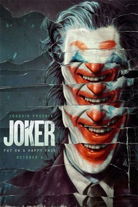 Joaquin Phoenix Robert De Niro Joker 2019 Movie Poster Print Decor