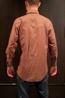 Men's Vintage Chute Med Pearl Snap Western Wear ButtonUp Rockabilly Rodeo Brown — photo 4