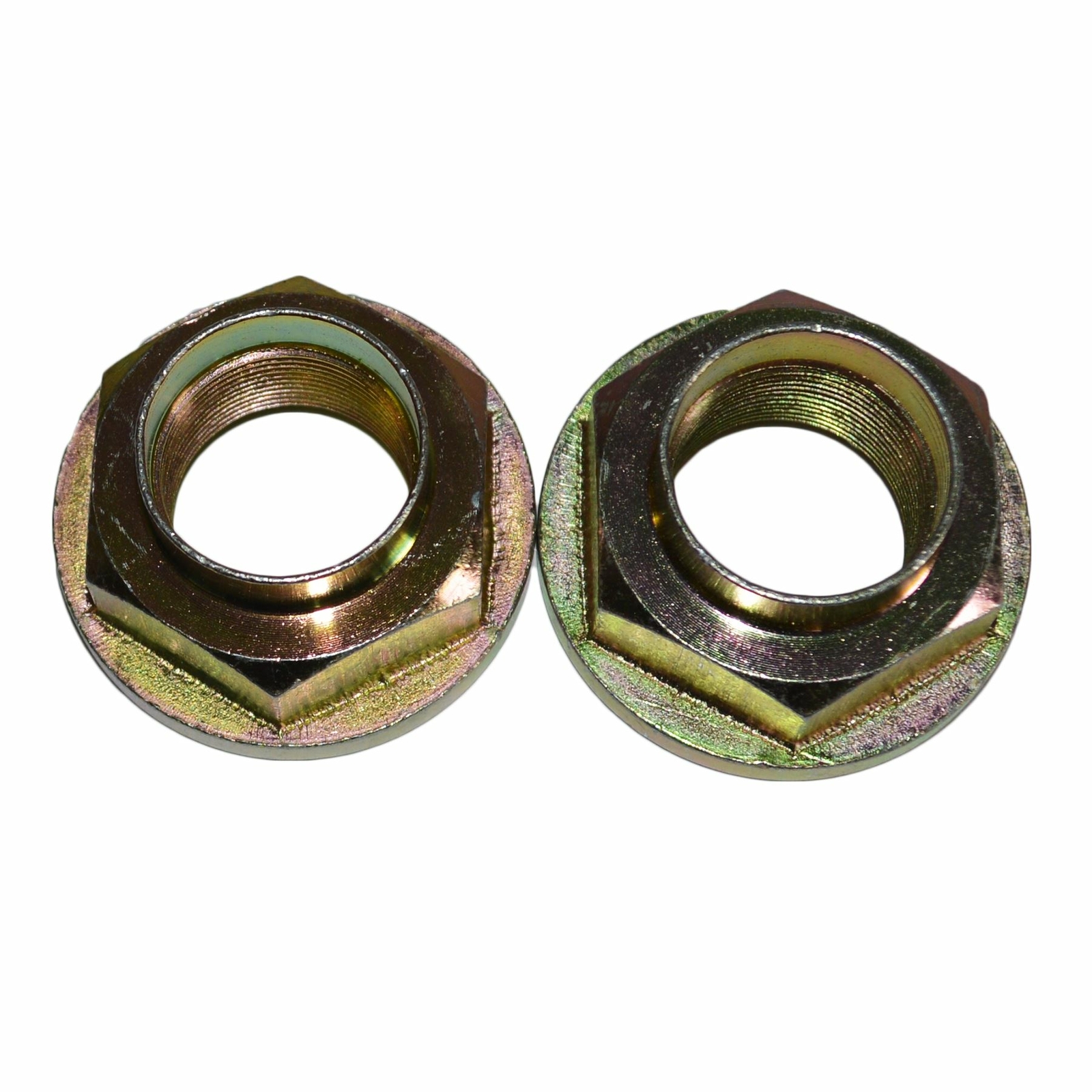 2 Trailer Hub Axle Nuts M30 30mm Flange Nut One Shot for Ifor Williams Trailers