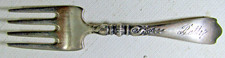 Fine Rogers, Lunt  Bowlen Sterling Silver Nellie Curtis Pattern Baby Fork