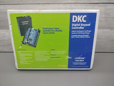 ASSA ABLOY SECURITRON DKC DIGITAL KEYPAD CONTROLLER